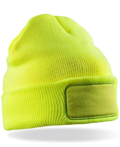 Result RC34X Double Knit Thinsulate? Printers Beanie 100% soft touch acrylic - COOZO