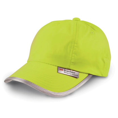 Result RC35X Low Pre-curved peak profile Hi-Vis Cap - COOZO