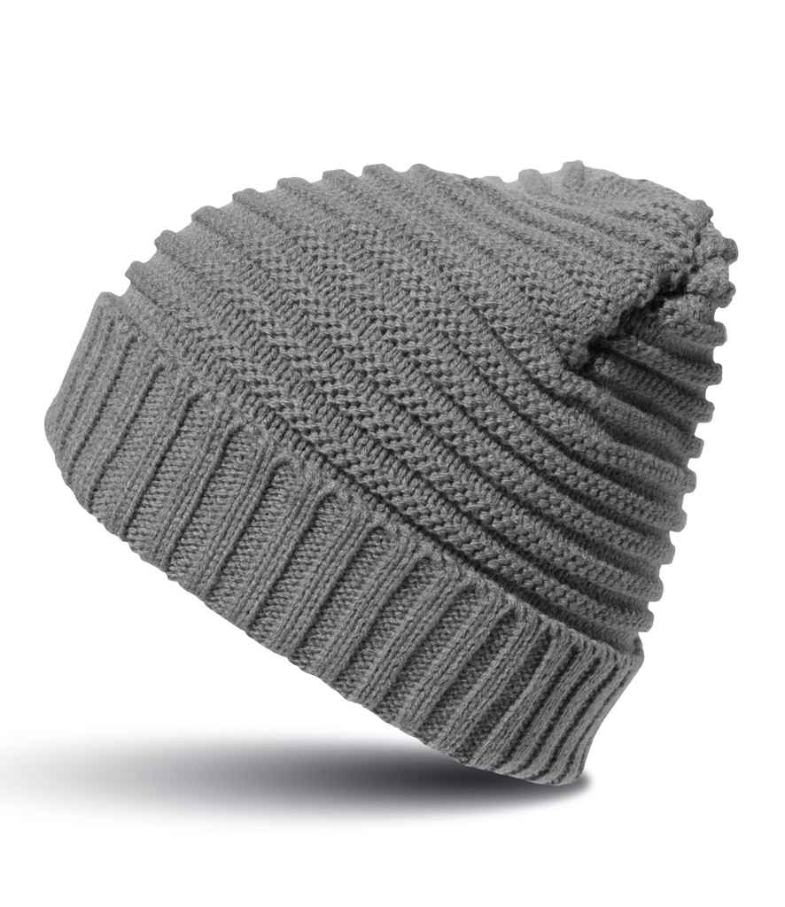 Result RC376X Windproof Braided Fleece Lined Hat 100% acrylic - COOZO