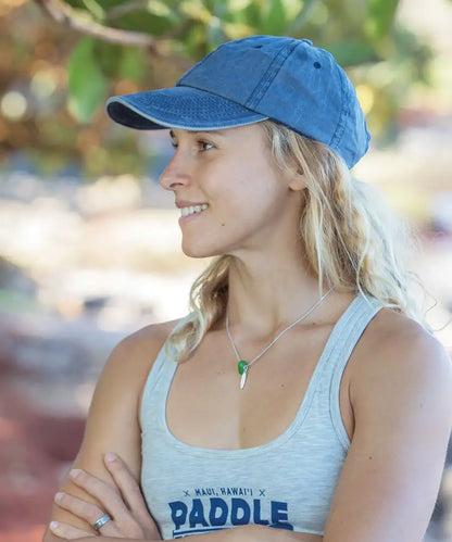 COOZO-Result Washed Fine Line Cotton Cap with Sandwich Peak RC54X