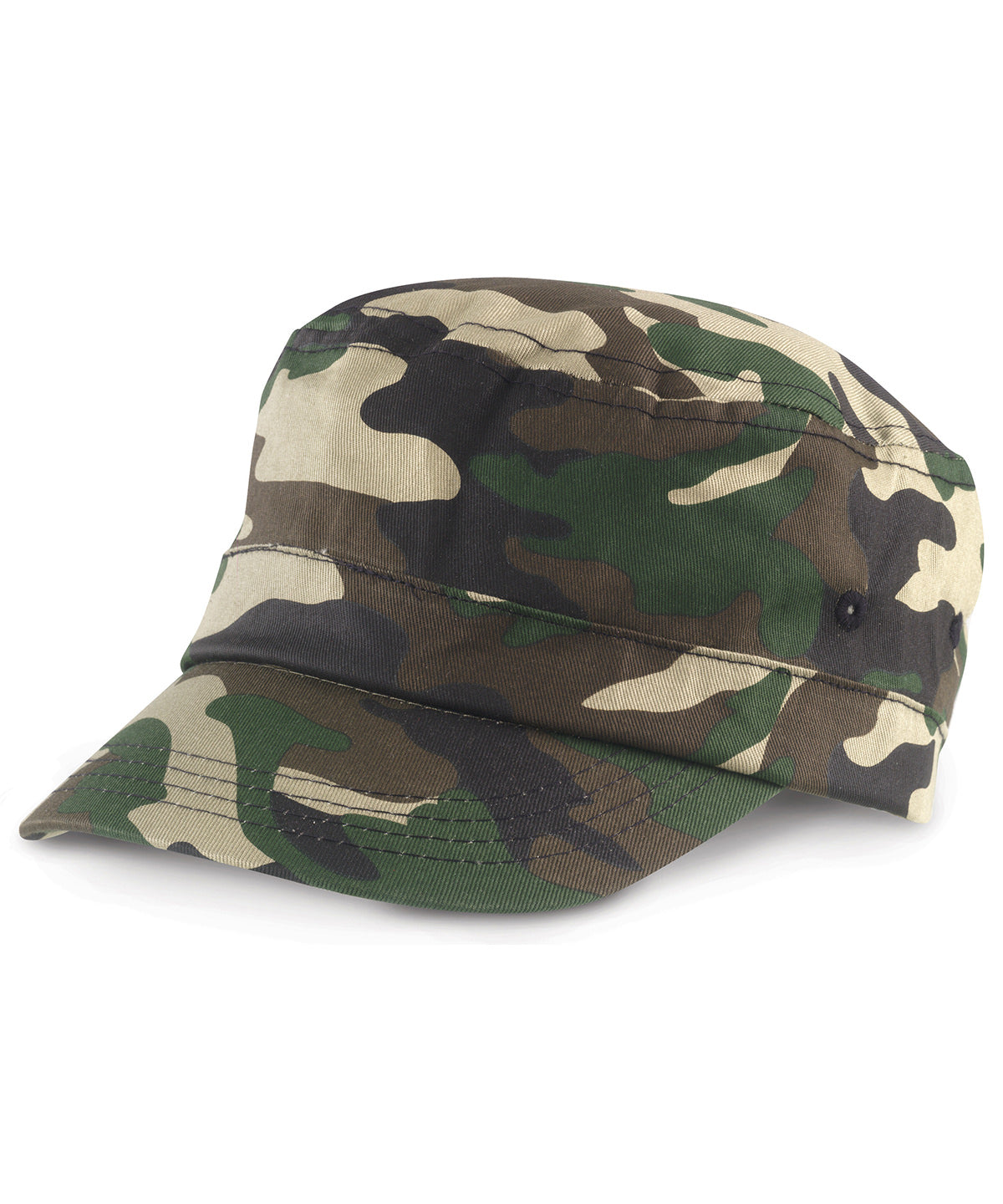 Result RC59X Urban Fashion Camo colours trooper style pre-curved peak/caps 100% Cotton twill - COOZO
