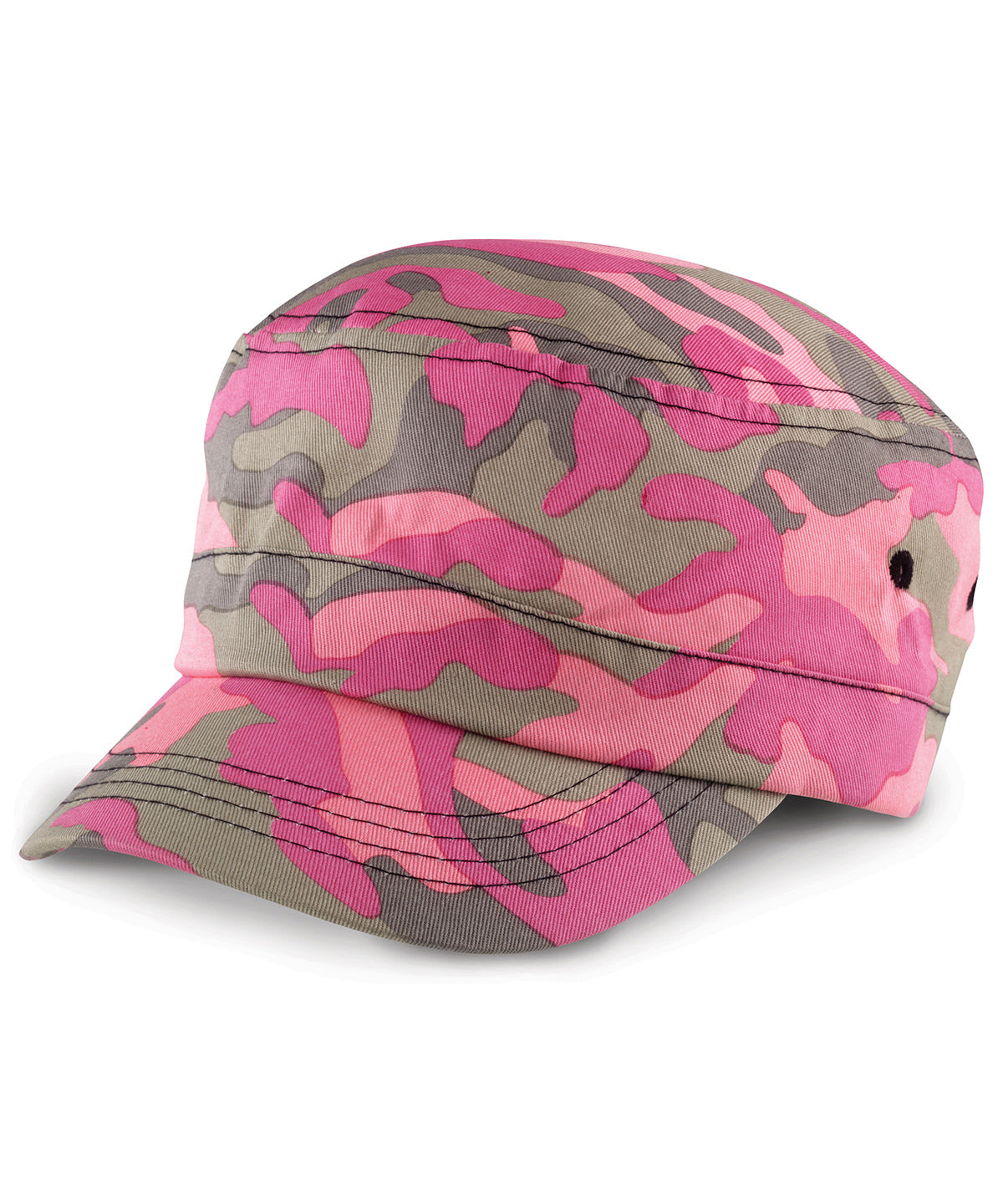Result RC59X Urban Fashion Camo colours trooper style pre-curved peak/caps 100% Cotton twill - COOZO