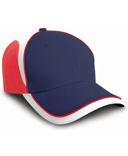 Result RC62X 12 National colours in the range Cap  100% Heavy brushed cotton drill - COOZO