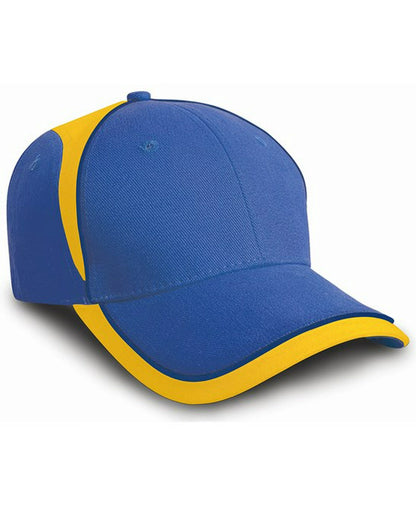 Result RC62X 12 National colours in the range Cap  100% Heavy brushed cotton drill - COOZO