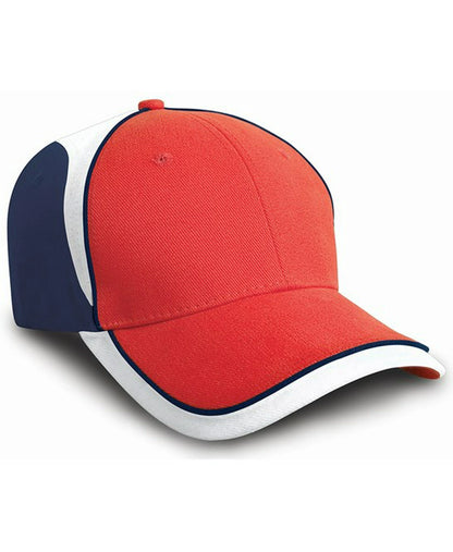 Result RC62X 12 National colours in the range Cap  100% Heavy brushed cotton drill - COOZO