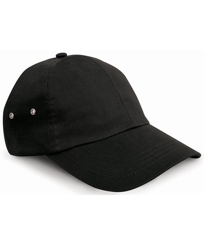 Result RC63X Classic Plush Cap 6 panel Low profile 100% Plush finish cotton drill - COOZO