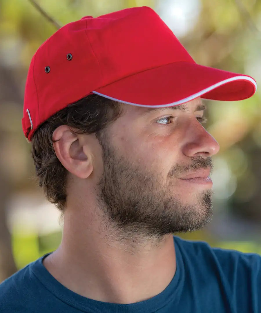 COOZO-Result Plush Cotton 5 Panel Cap RC72X