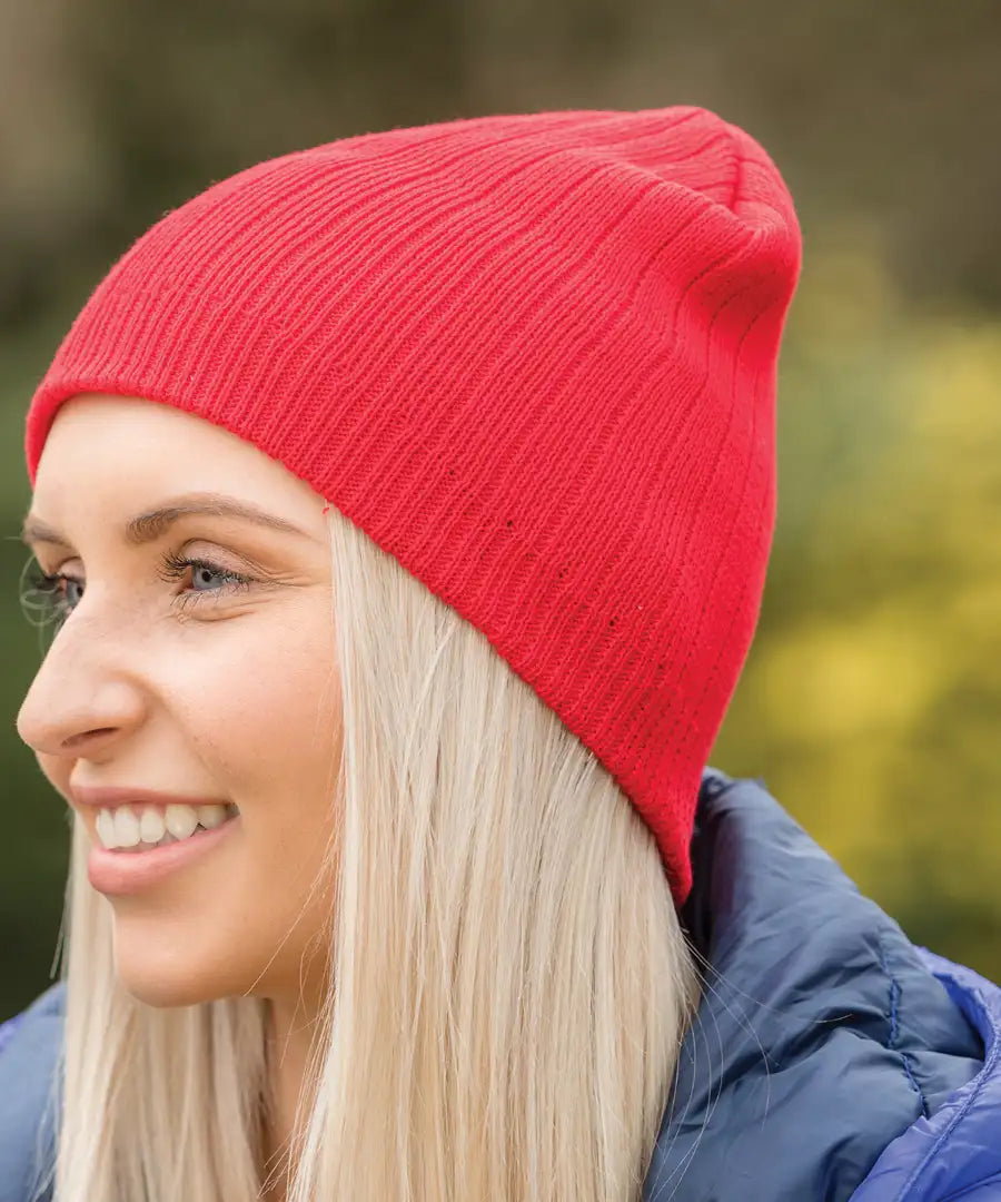 COOZO-Result Double Knit Cotton Beanie Hat RC74X