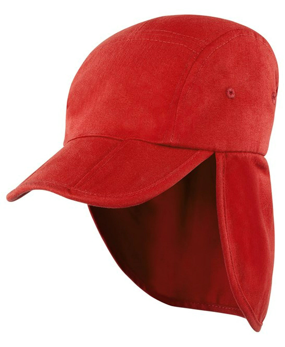 Result RC76J Kids Fold Up Legionnaires Cap with ear and neck protection 100% Polyester - COOZO
