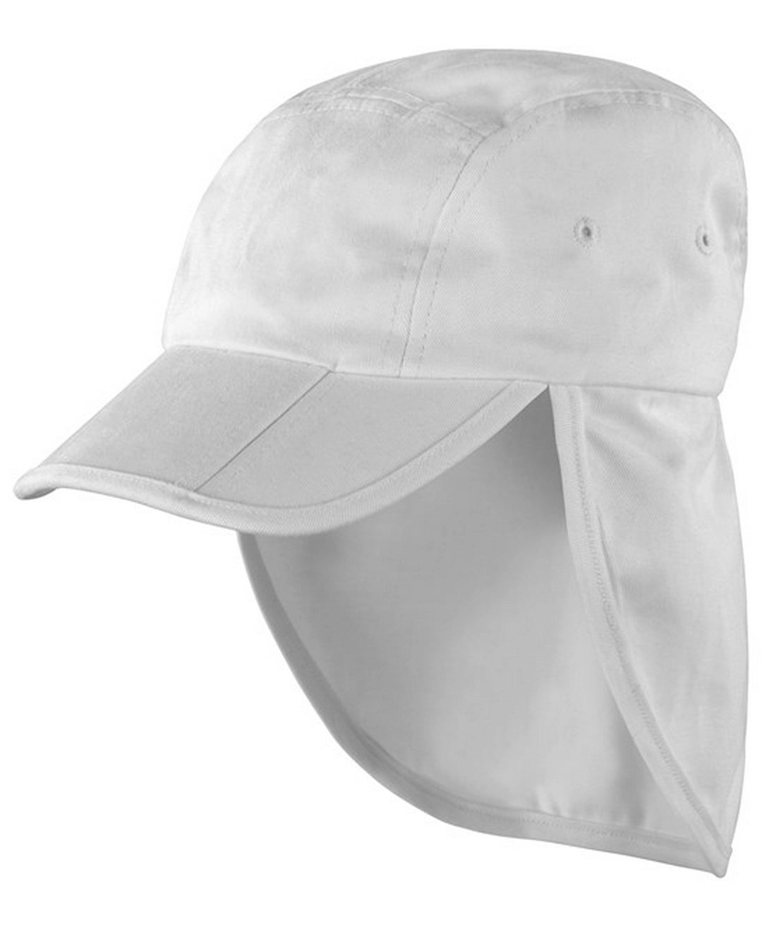 Result RC76J Kids Fold Up Legionnaires Cap with ear and neck protection 100% Polyester - COOZO