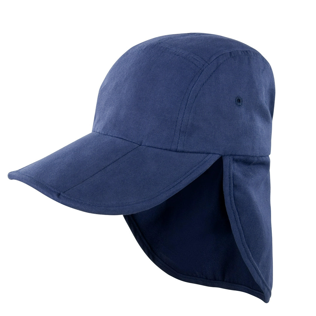 Result RC76X Fold Up Legionnaire Hat 100% Plush cotton - COOZO