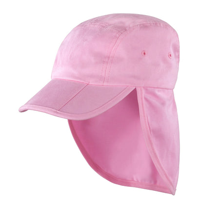 Result RC76X Fold Up Legionnaire Hat 100% Plush cotton - COOZO