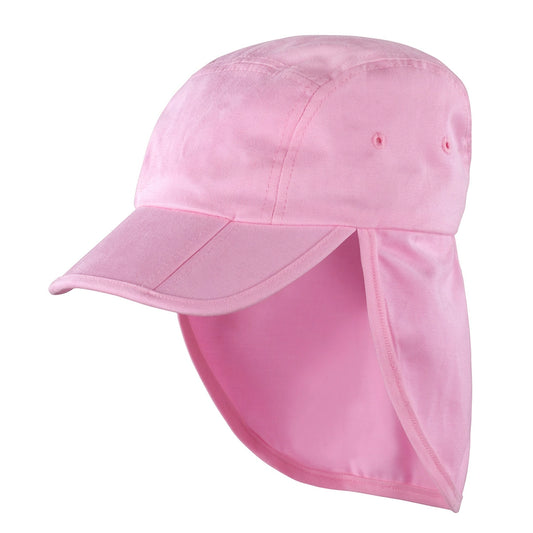 Result RC76X Fold Up Legionnaire Hat 100% Plush cotton - COOZO