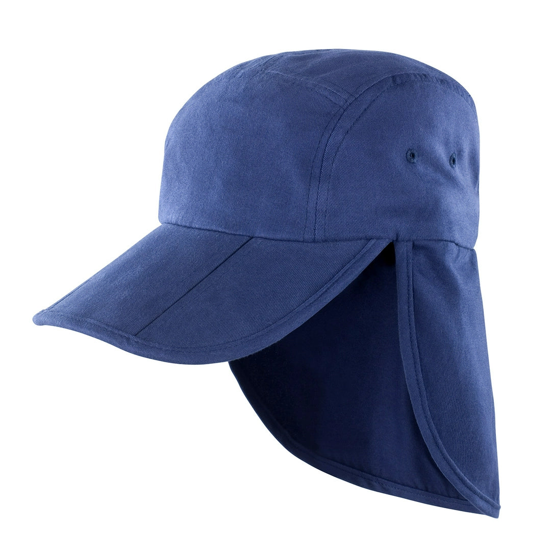 Result RC76X Fold Up Legionnaire Hat 100% Plush cotton - COOZO