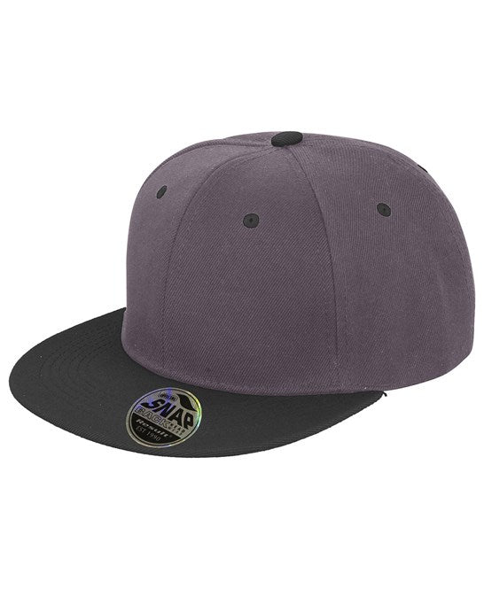 COOZO-Result Bronx Original Flat Peak Snap Back Dual Colour Cap RC82X