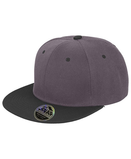 COOZO-Result Bronx Original Flat Peak Snap Back Dual Colour Cap RC82X