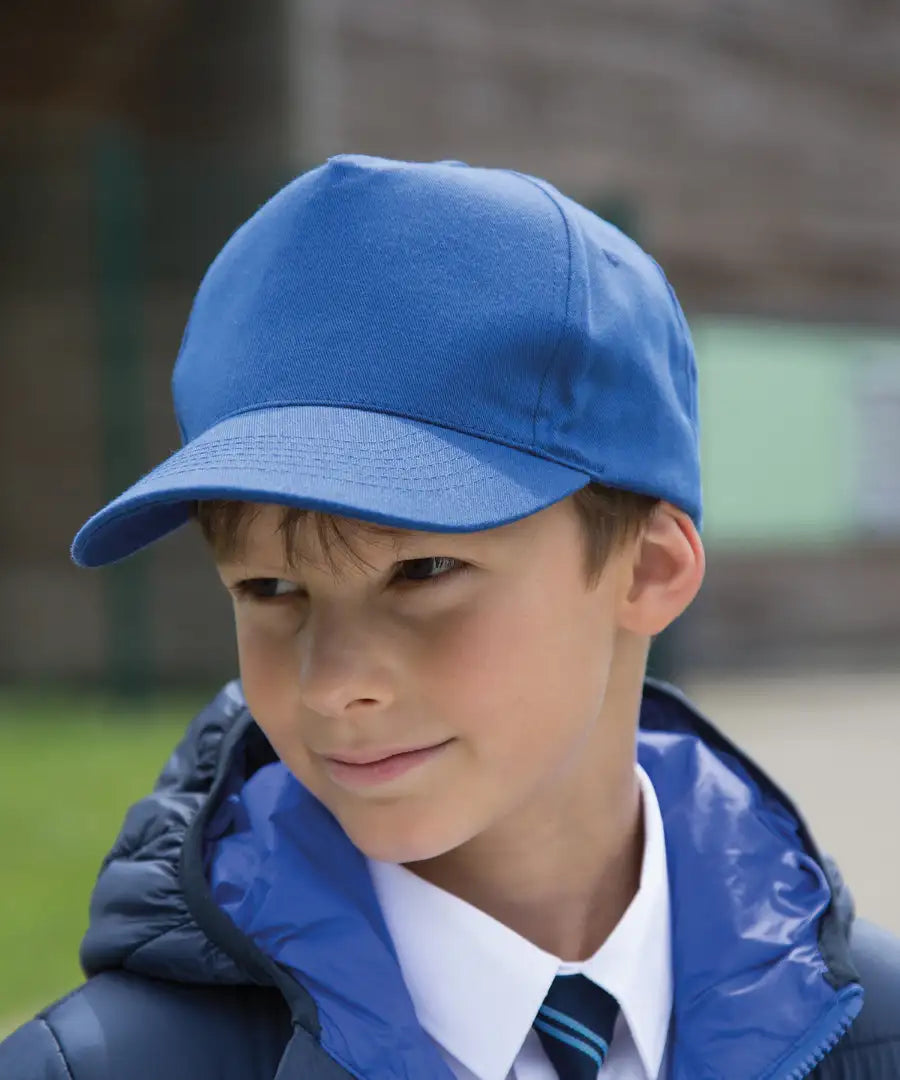 COOZO-Result Kids Boston 5 Panel Printers Cap RC84J