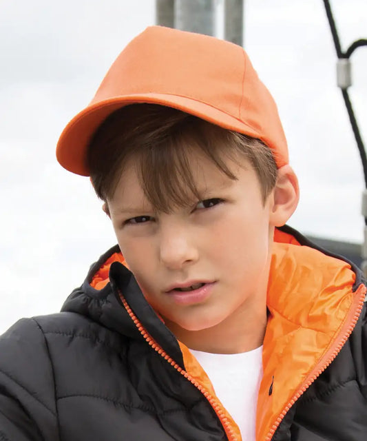 COOZO-Result Kids Boston 5 Panel Printers Cap RC84J