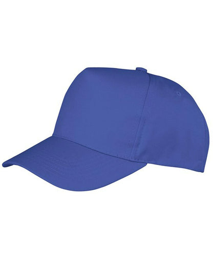 Result RC84X Boston 5-Panel Printers Recycled PU peak Cap - COOZO