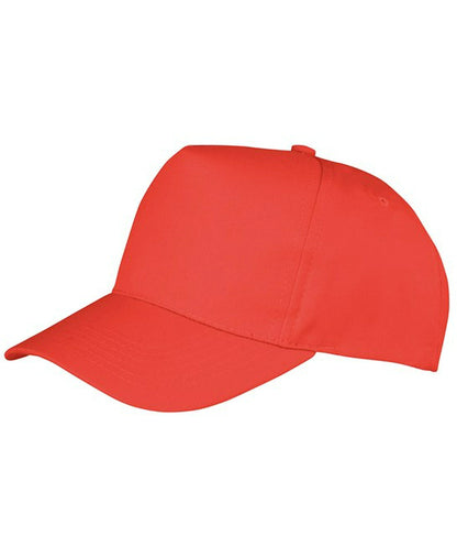 Result RC84X Boston 5-Panel Printers Recycled PU peak Cap - COOZO