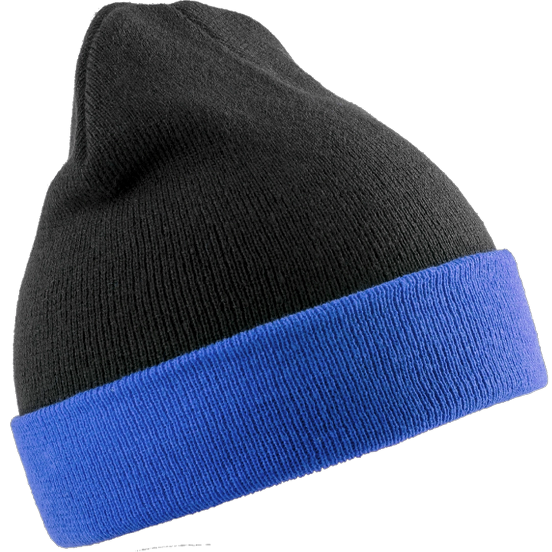 Result RC930X Recycled Black Compass Beanie - COOZO