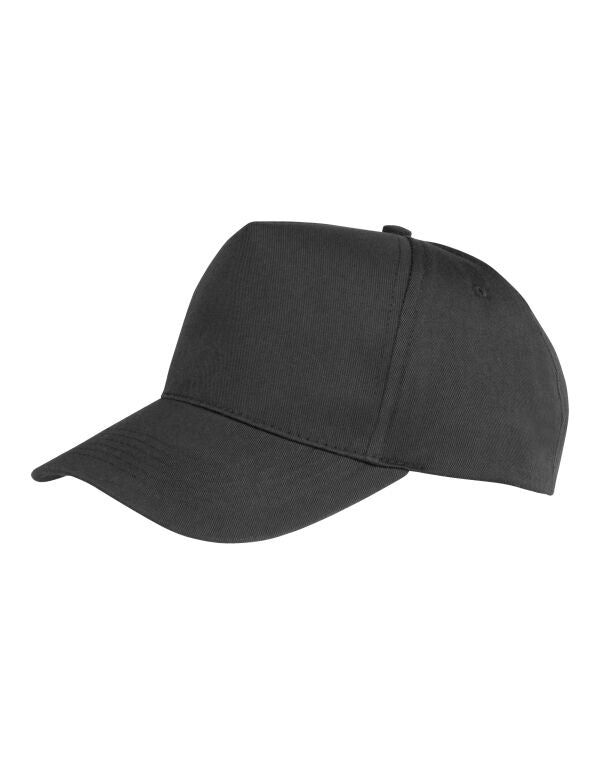 Result RC984J Low-profile Junior Recycled Printers Cap 100% Recycled polyester twill - COOZO