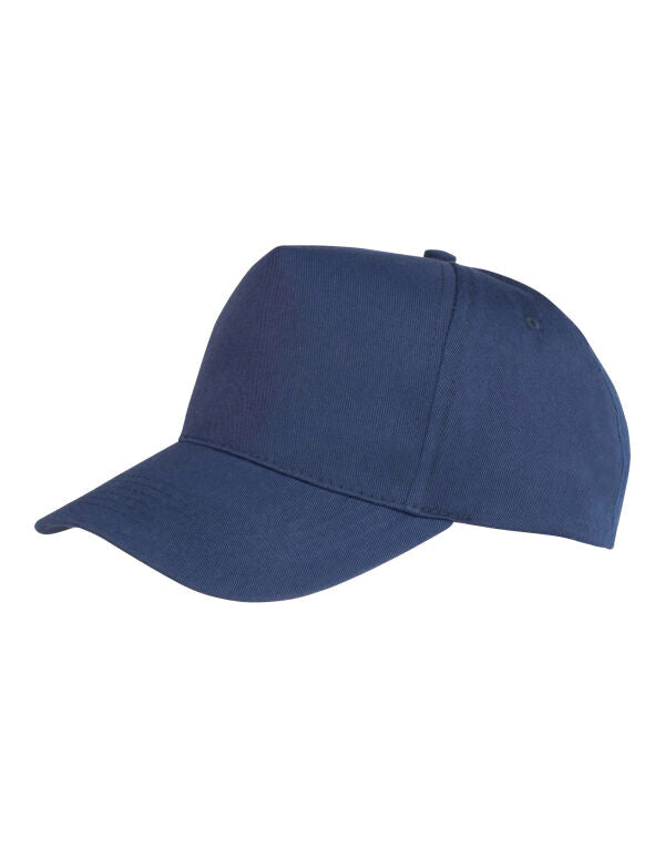 Result RC984J Low-profile Junior Recycled Printers Cap 100% Recycled polyester twill - COOZO