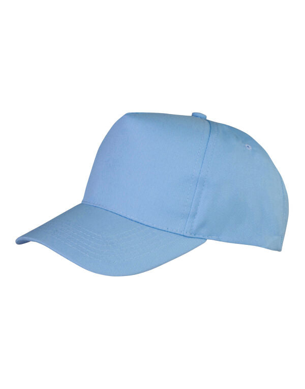 Result RC984J Low-profile Junior Recycled Printers Cap 100% Recycled polyester twill - COOZO