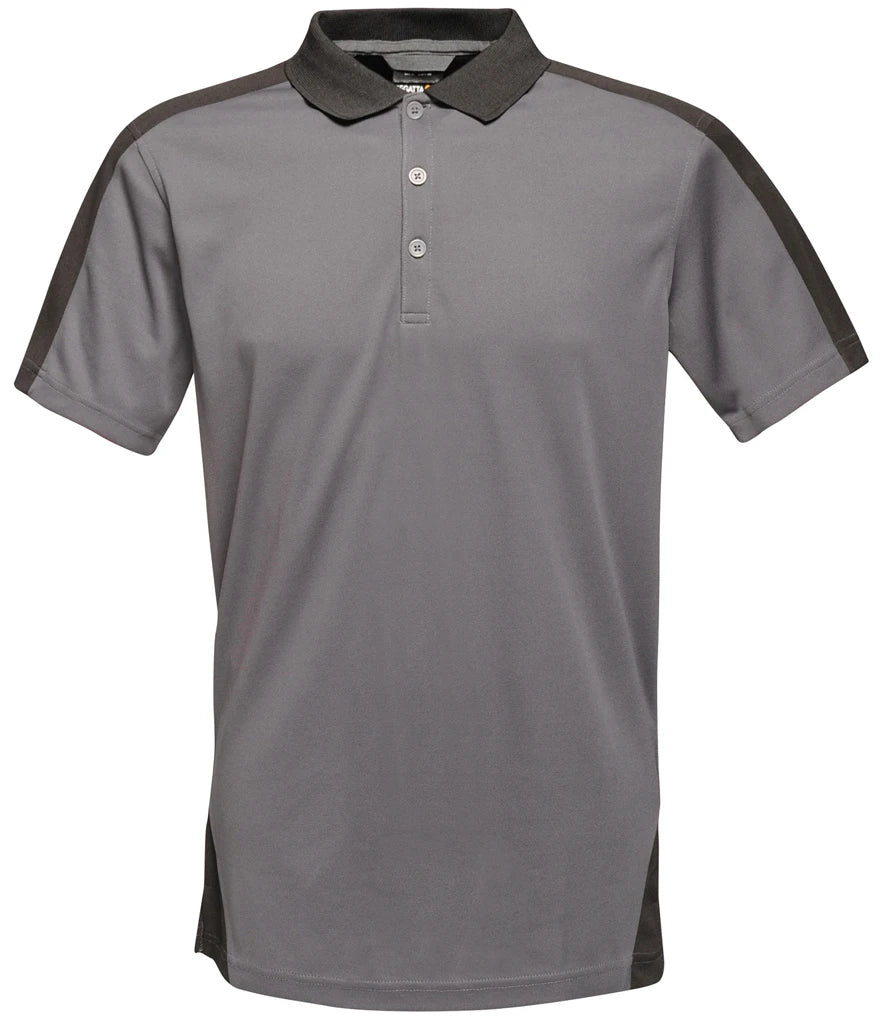 Regatta TRS174 Contrast Quick Wicking Piqu Polo Shirt Outlet
