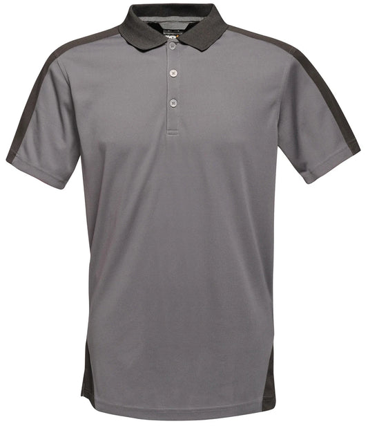 Regatta TRS174 Contrast Quick Wicking Piqu Polo Shirt Outlet