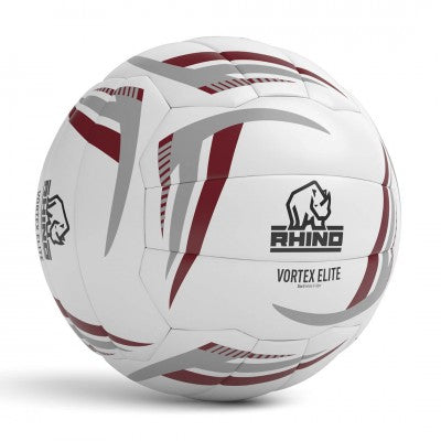 RHINO RHIN0012 NETBALL VORTEX ELITE WHITE SIZE 5