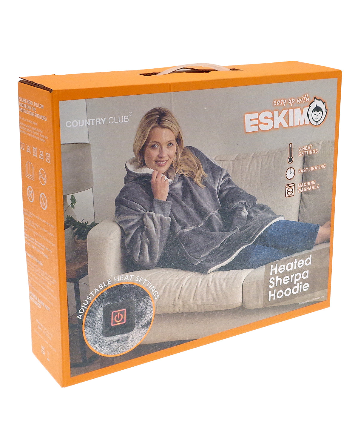 Ribbon RI018 Heated Eskimo Blanket Hoodie
