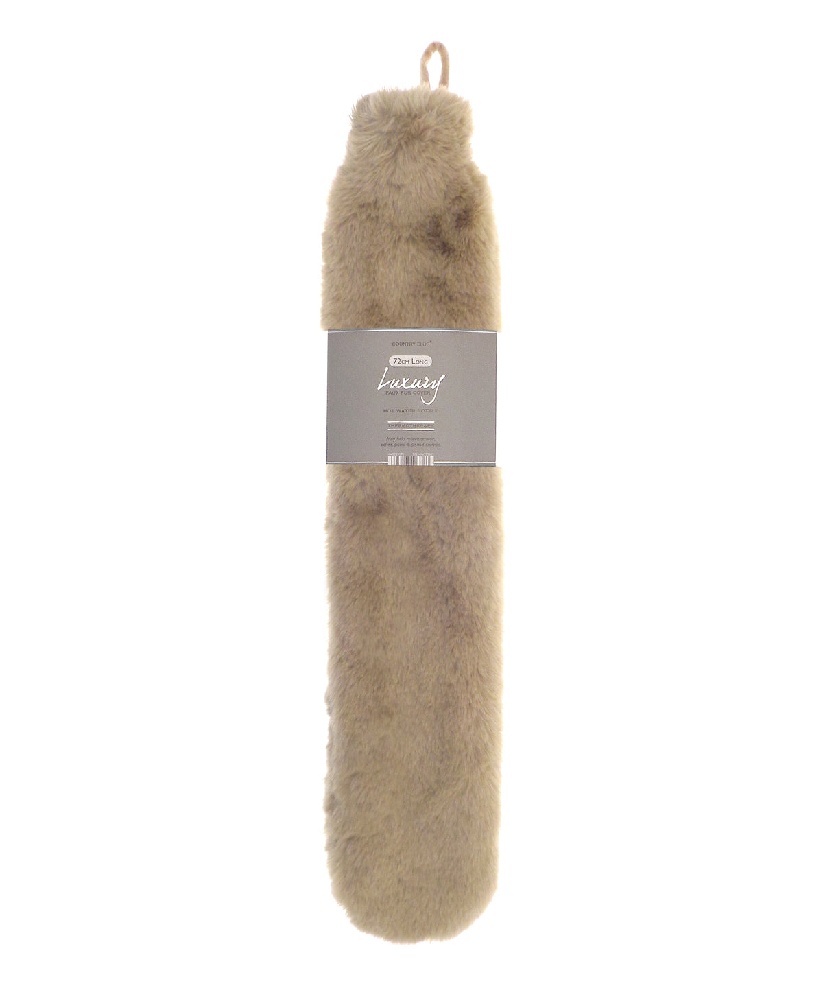 Ribbon RI022 Super Luxury Faux Fur Long Hot Water Bottle And Cover