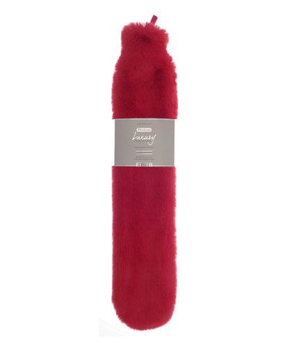 Ribbon RI022 Super Luxury Faux Fur Long Hot Water Bottle And Cover