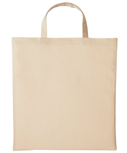 Nutshell RL110 Cotton shopper short handle 100% Cotton Reusable sustainable and multifunctional - COOZO