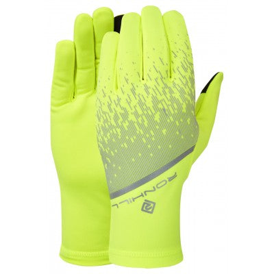 Hilly RONH14 RONHILL REFLECT GLOVE BLACK- LARGE - COOZO