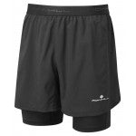 Ron Hill RONHMT5TS 24 MENS TECH 5 TWIN SHORT BLACK- LARGE - COOZO