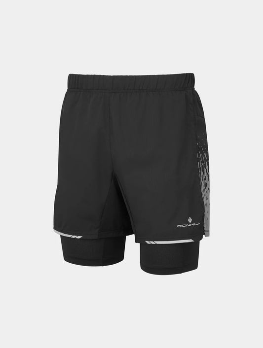 RONHILL RONHMTRF5TS MENS TECH REFLECT 5in TWIN SHORT - COOZO