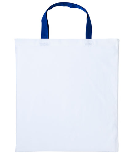 Nutshell RL130 Varsity cotton shopper short handle 100% Cotton Reusable sustainable and multifunctional - COOZO