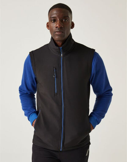 Regatta TRA915 Navigate Two Layer Soft Shell Showerproof windproof Bodywarmer - COOZO