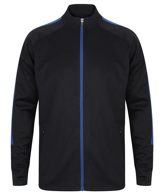 Finden & Hales LV871 Finden and Hales Knitted Tracksuit Top - COOZO