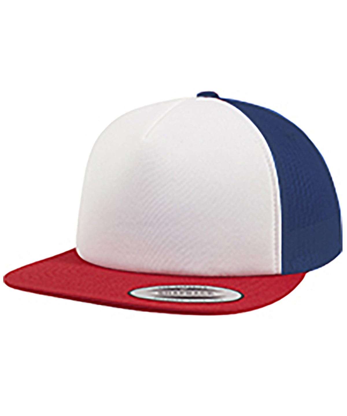 Flexfit YP076 Foam trucker with white front - COOZO