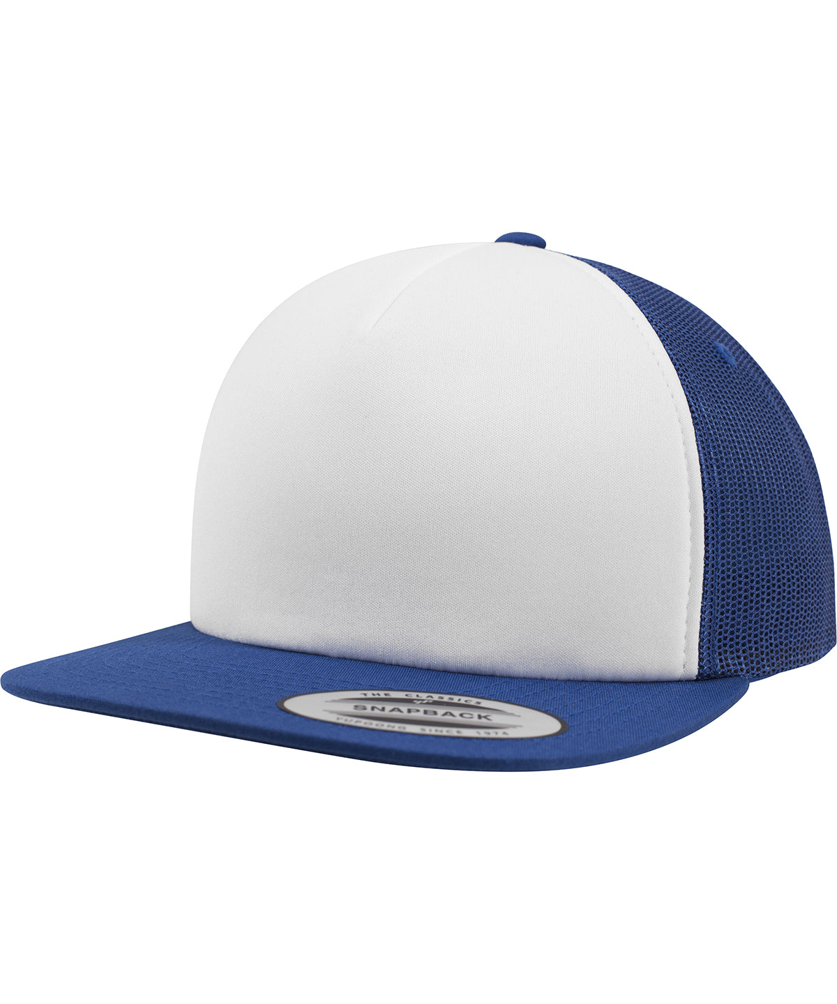 Flexfit YP076 Foam trucker with white front - COOZO