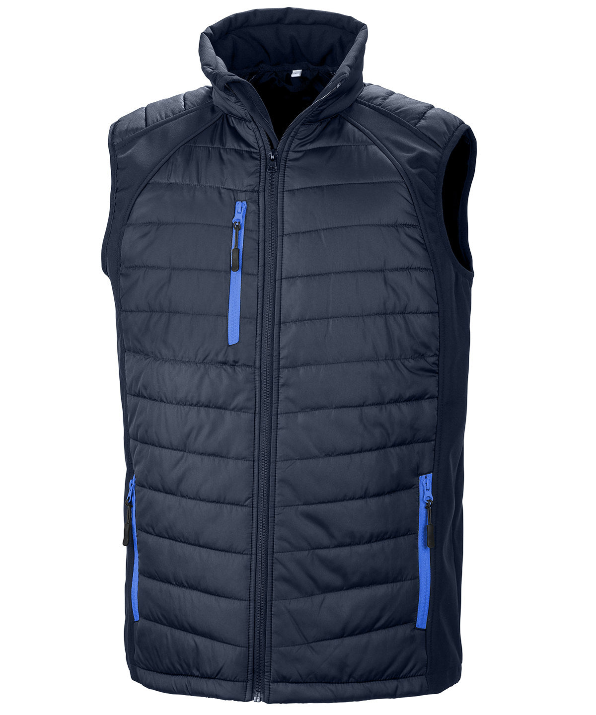 Result R238X Black Compass Pad Softshell Gilet - COOZO