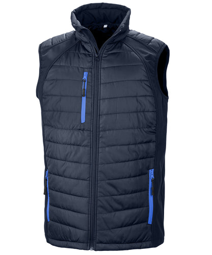 Result R238X Black Compass Pad Softshell Gilet - COOZO