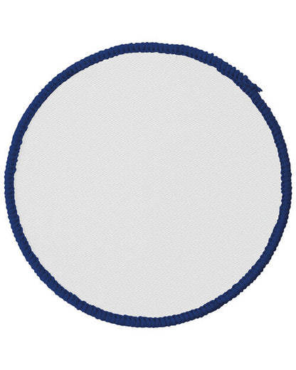 Ready Range RR01 Circular Badge with overlocked edge Great for print or embroidery(25 PACK) - COOZO
