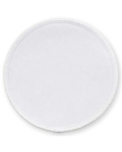 Ready Range RR01 Circular Badge with overlocked edge Great for print or embroidery(25 PACK) - COOZO
