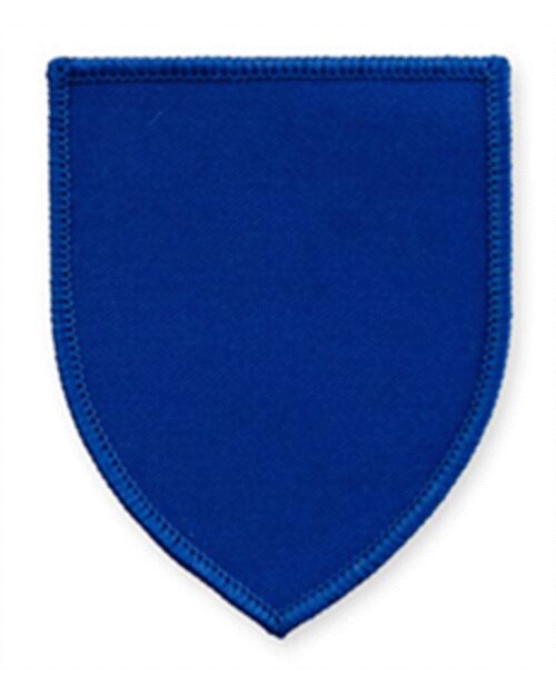 Ready Range RR05 shield Badge with overlocked edge Great for print or embroidery (25 PACK) - COOZO