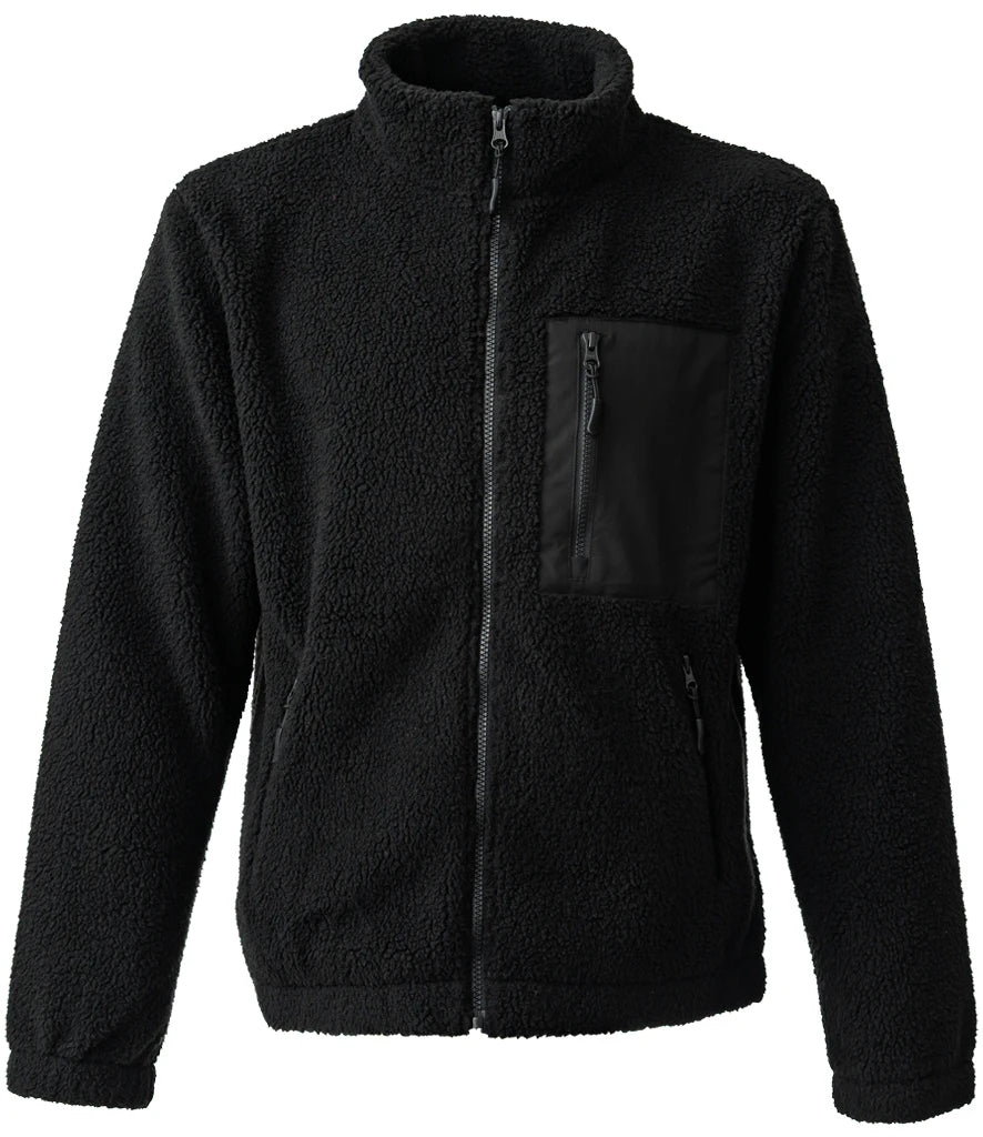 Ravine RV300 Unisex Full Zip Borg Fleece Jacket