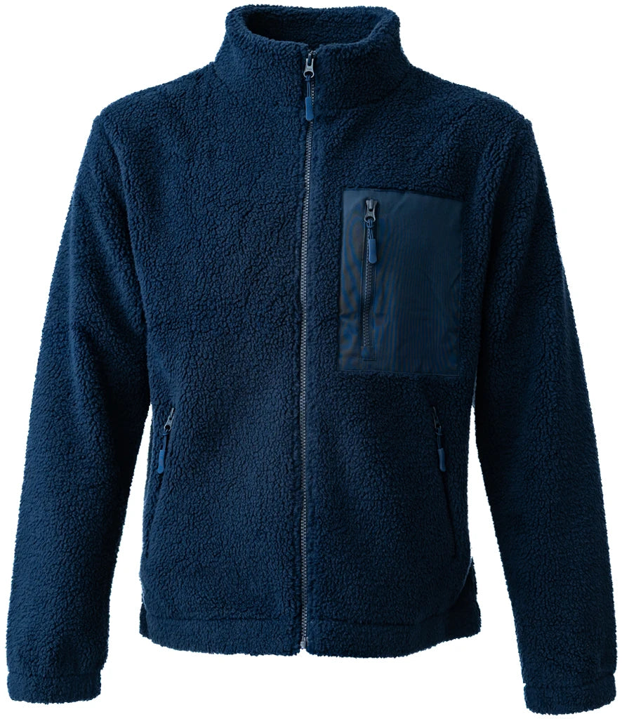 Ravine RV300 Unisex Full Zip Borg Fleece Jacket